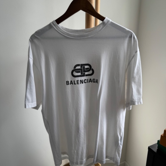 Balenciaga BB Logo T-Shirt - Picture 1 of 6